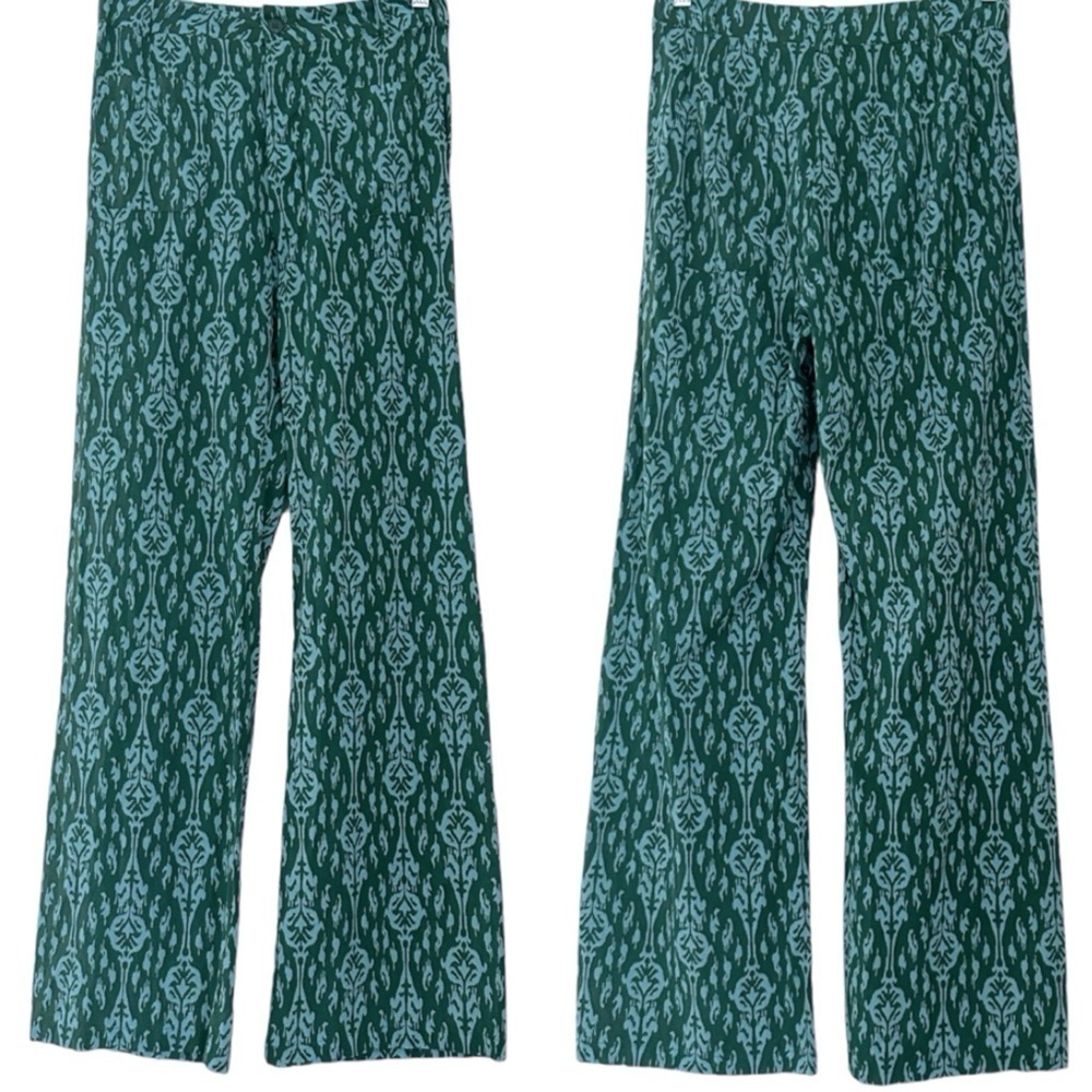 ZARA TWO PIECE BATIK PRINT TOP AND TROUSER SET SIZE XS/S - Picture 7 of 16